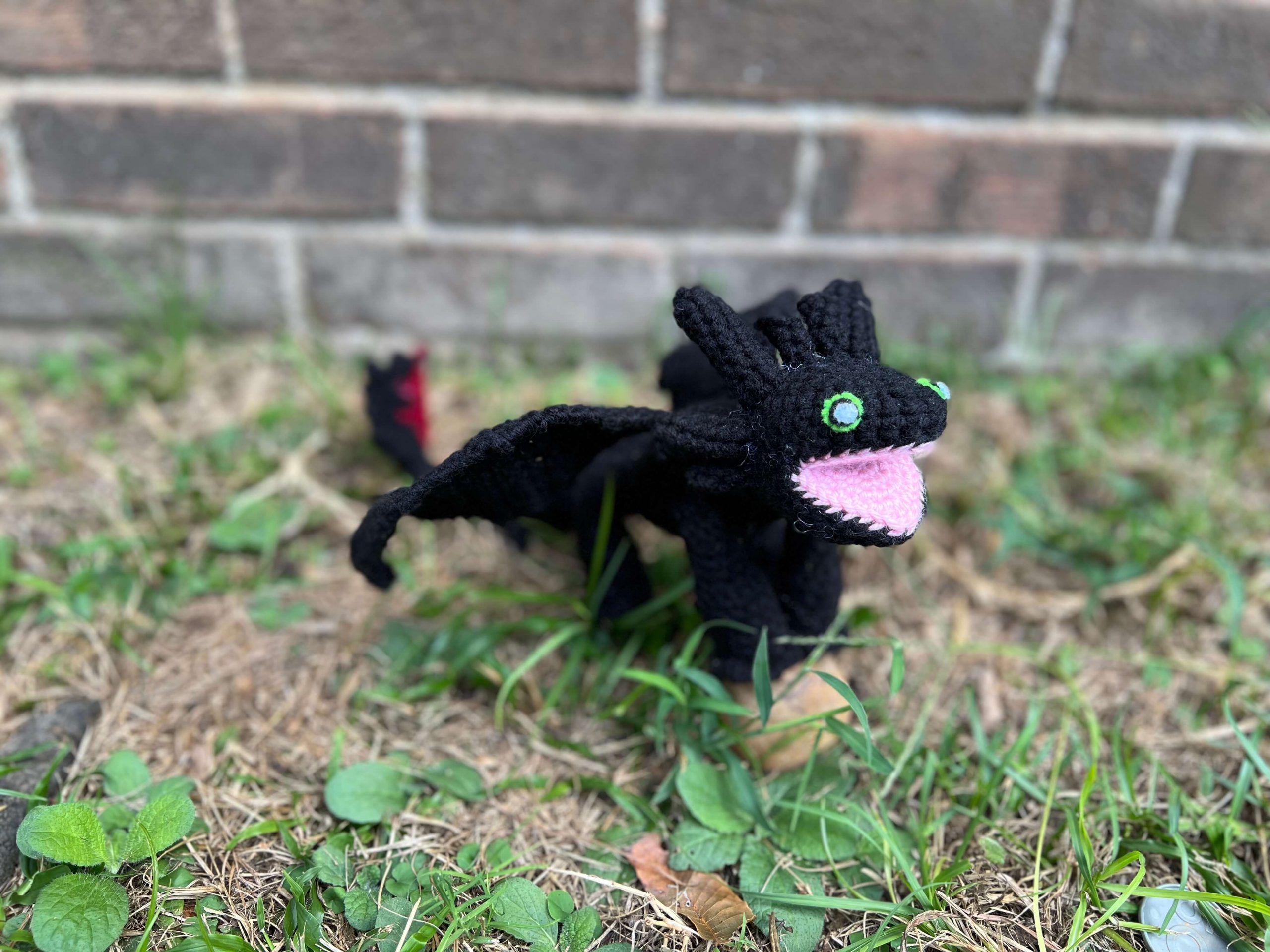 Toothless the Dragon Crochet Project